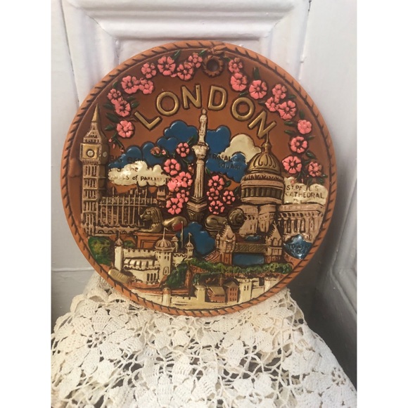 Vintage Other - Vintage London Souvenir-Ceramic Plate